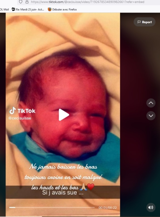TIK-TOK Jamais perdu Espoir